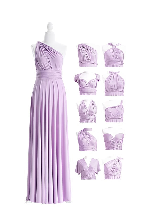 72Styles Lavender Long Multiway Infinity Dress