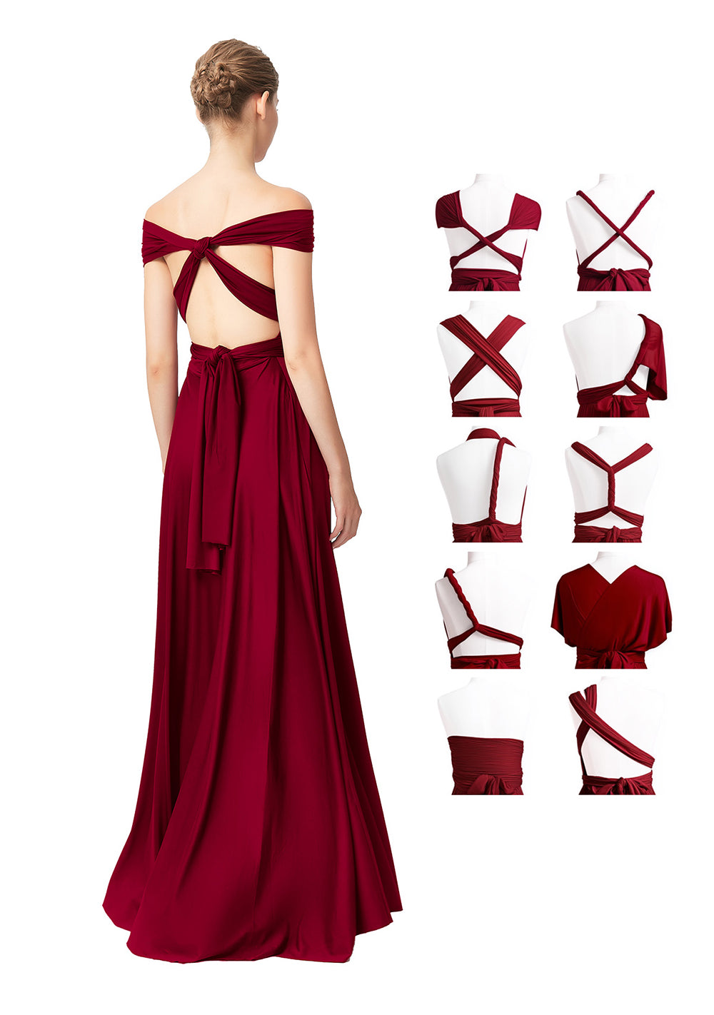 Multiway Convertible Infinity Evening Dress
