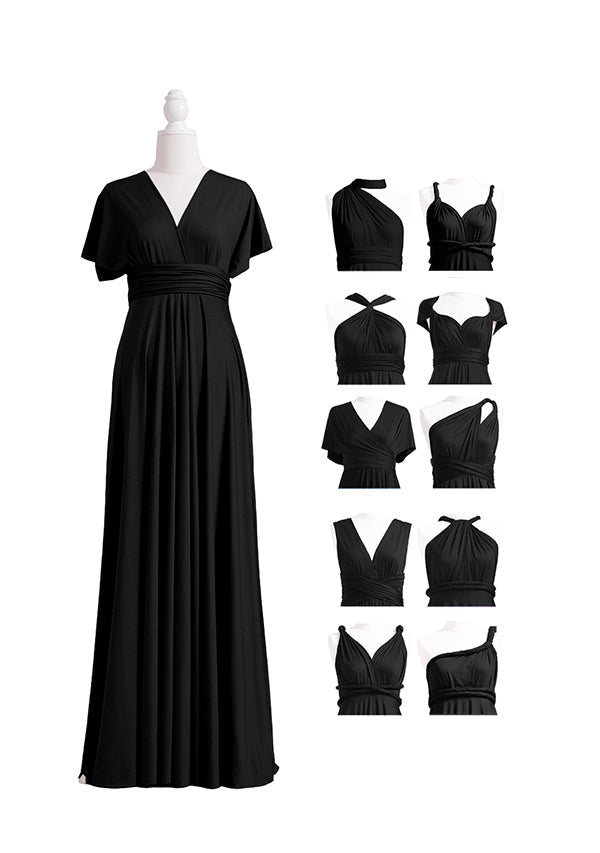 72styles Black Multiway Infinity Dress