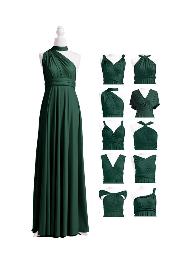72styles Dark Green Multiway Infinity Dress