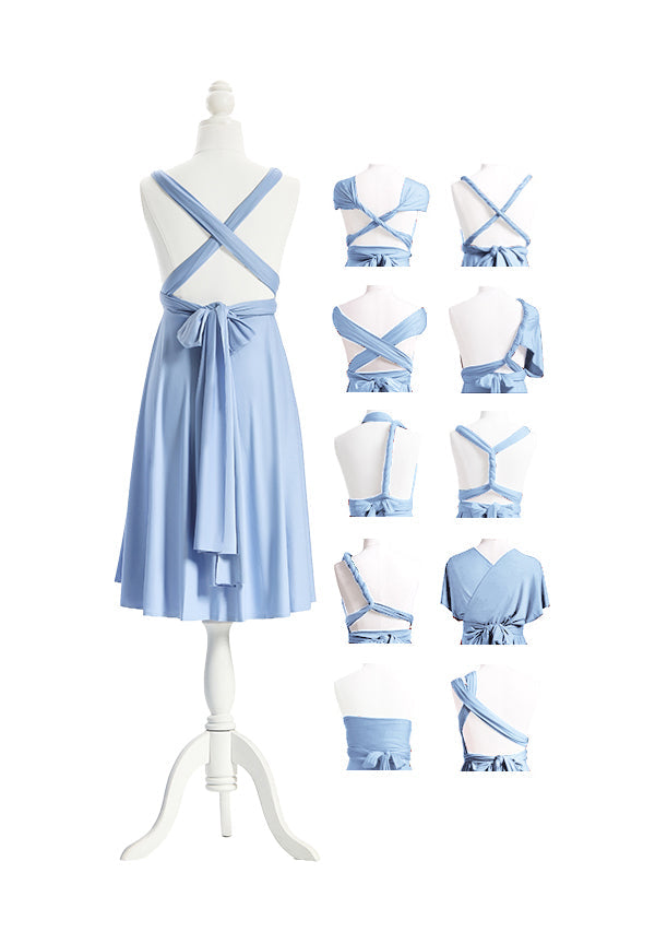 72styles Dusty Blue Multiway Convertible Infinity Dress