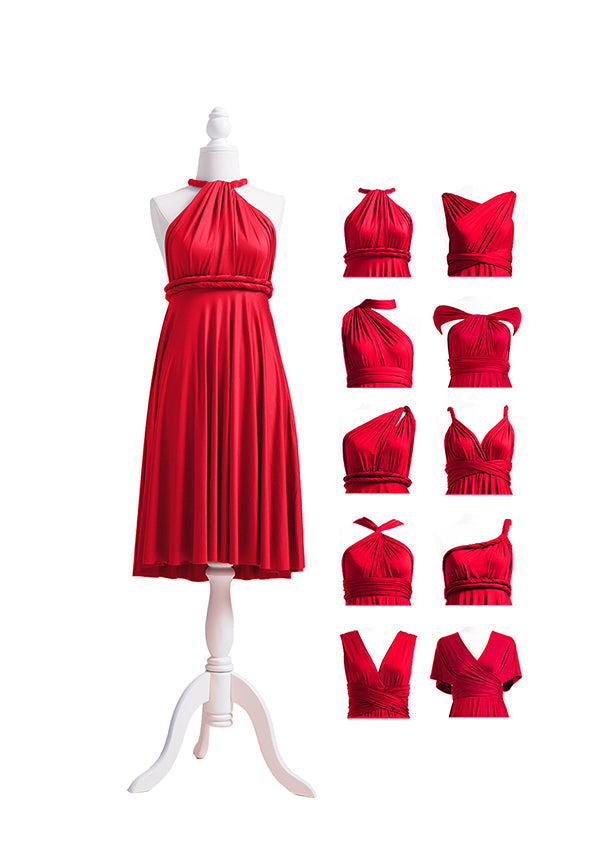 72styles Red Multiway Infinity Dress
