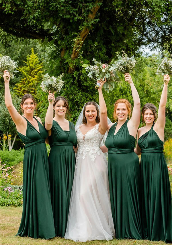 72styles Dark Green Multiway Infinity Dress