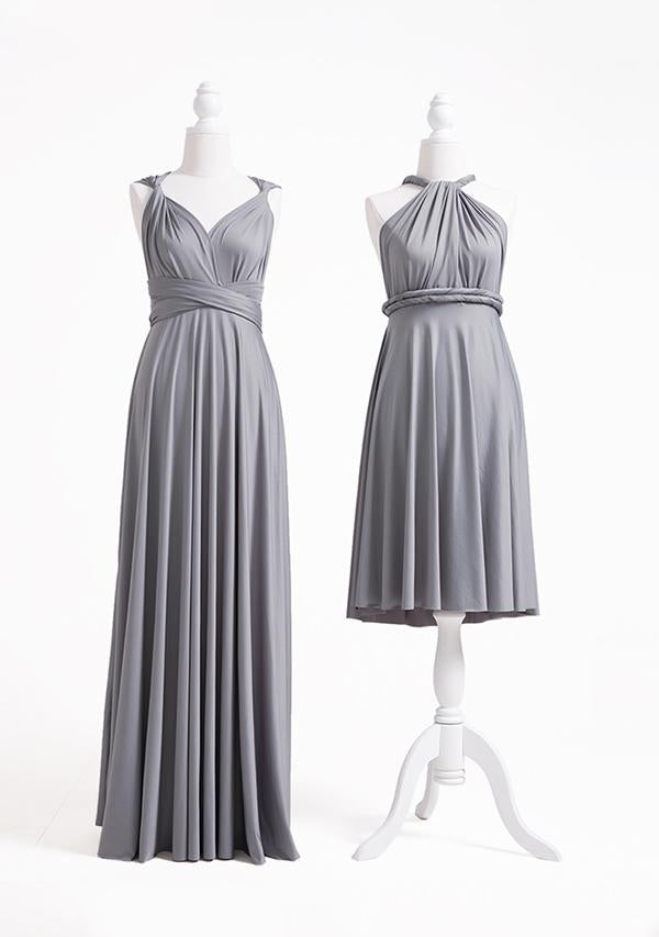 Grey Multiway Infinity Dress